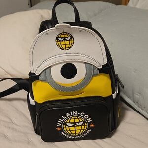 Universal Studios Loungefly Despicable Me Villain-Con Minion Backpack